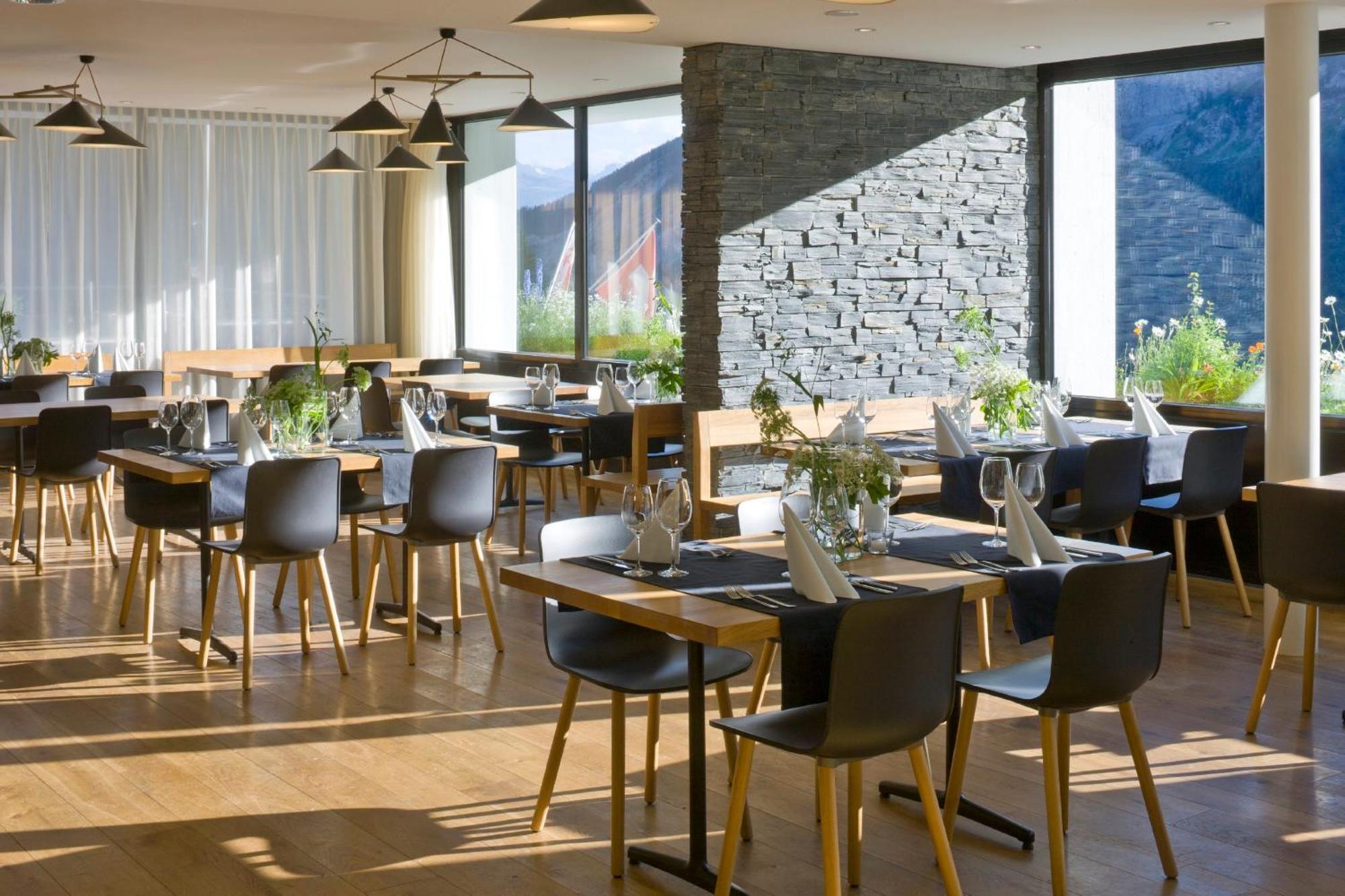 Hotel Restaurant Flaschen Albinen Eksteriør bilde