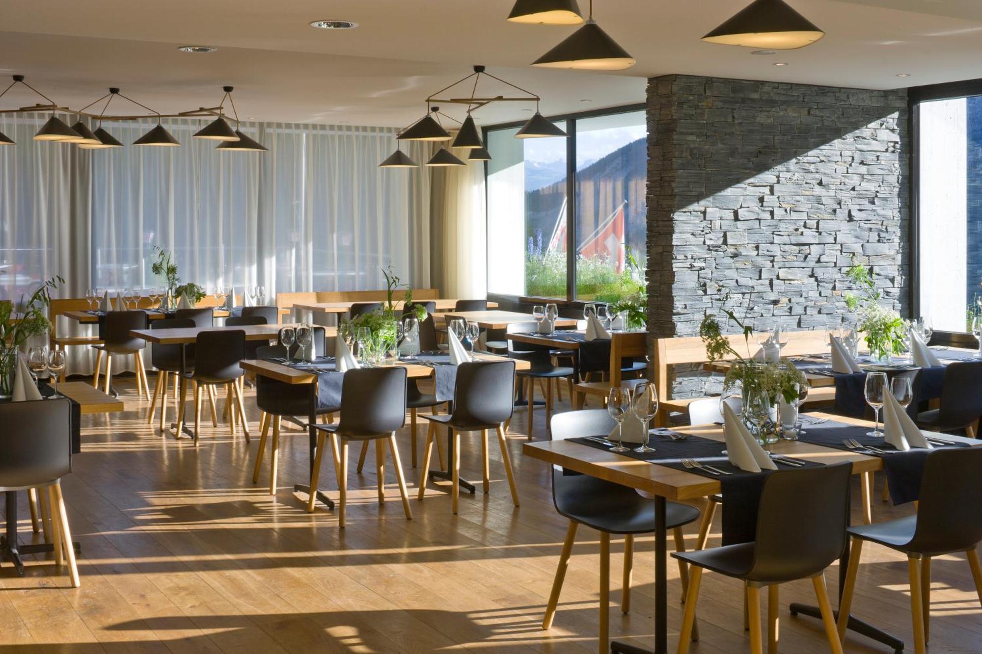 Hotel Restaurant Flaschen Albinen Eksteriør bilde
